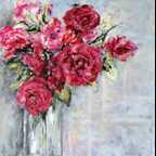 Another vase of red
