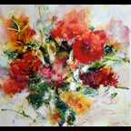 Vivid vermillion
